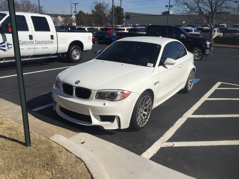 I treated myself to a test drive after an interview